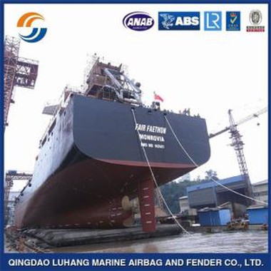 Meyè kalite 1.5 M X 20 M/gwo sèvis marin plastik sovtaj pou bato ak bato Lancement/pote/aterisaj